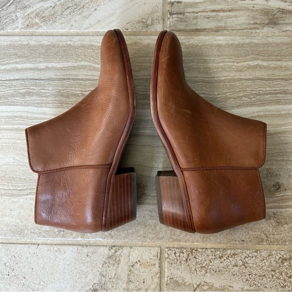 Sam Edelman Petty Chelsea Brown Leather Ankle Bootie, Size 8. - Picture 7 of 12